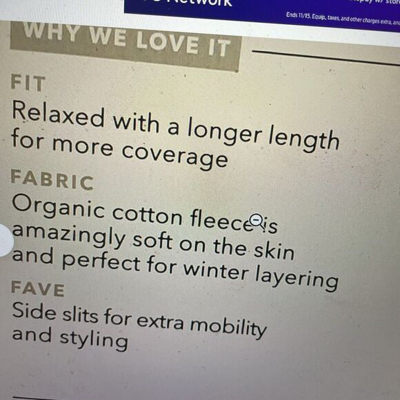 Athleta Sweatshirt Sz S Oversized Cozy Karma Funnel Neck Pullover Maple Red - Picture 8 of 9